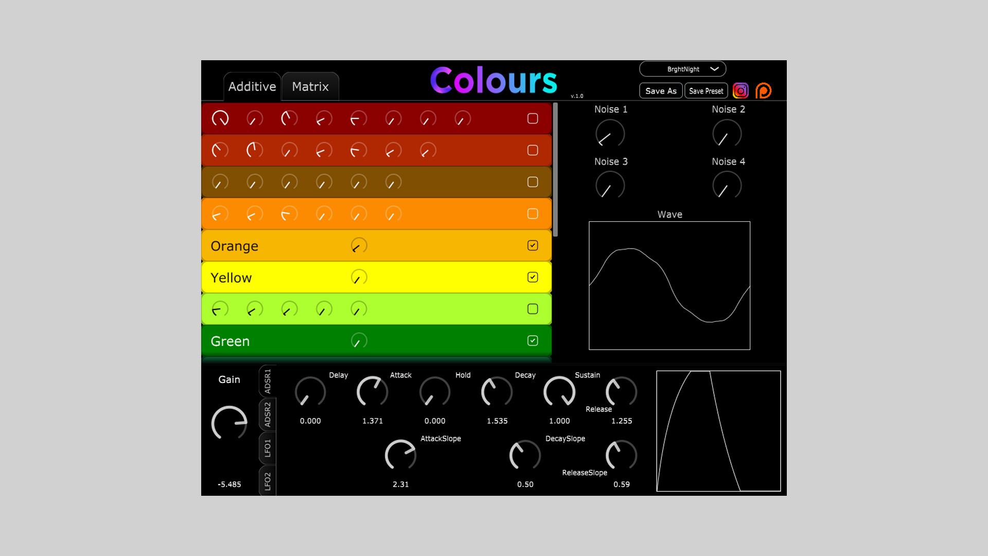 TeMuFra Releases Colours Free Additive Synthesizer Plugin