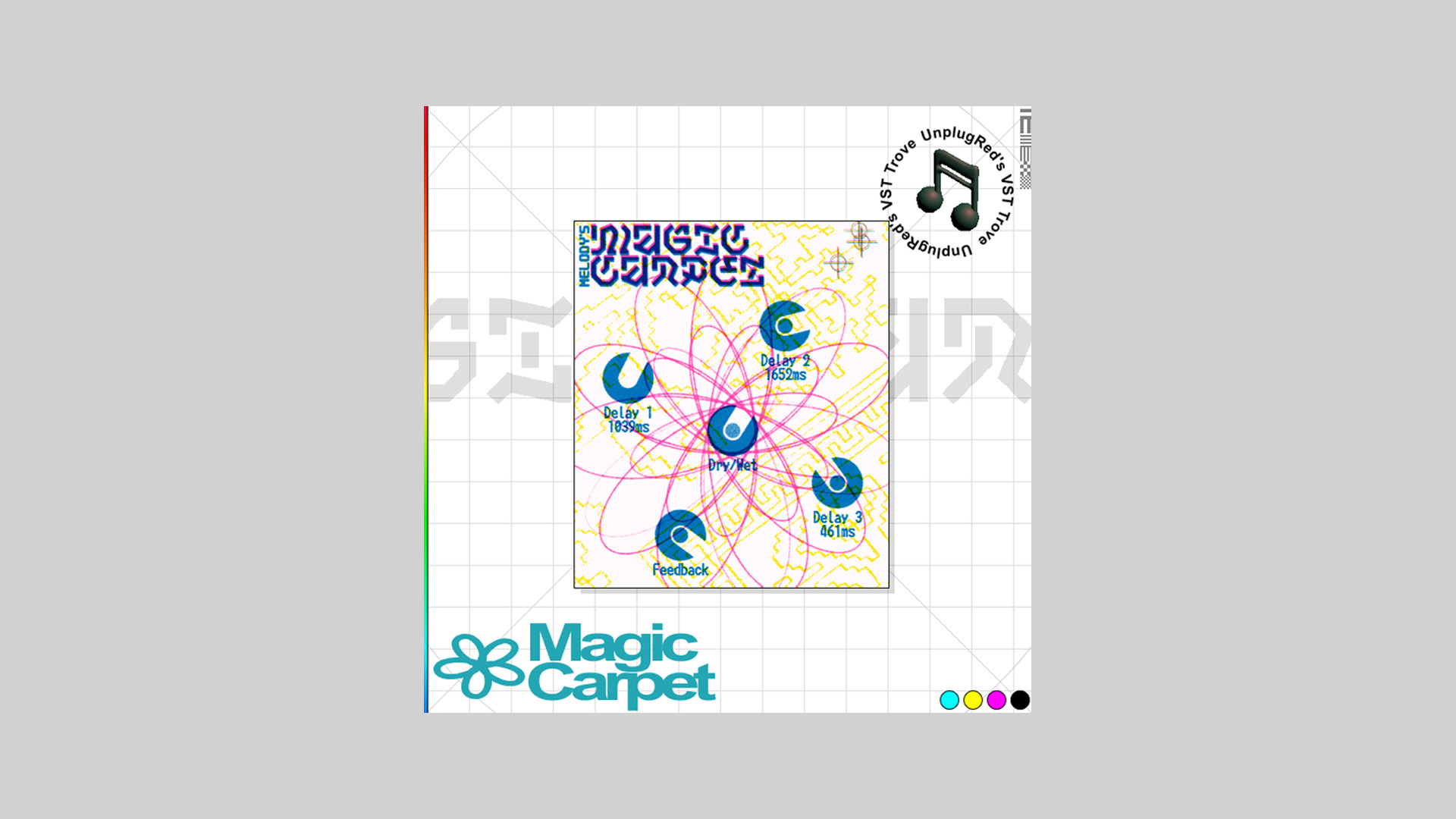 UnplugRed Releases Magic Carpet Free Delay Plugin