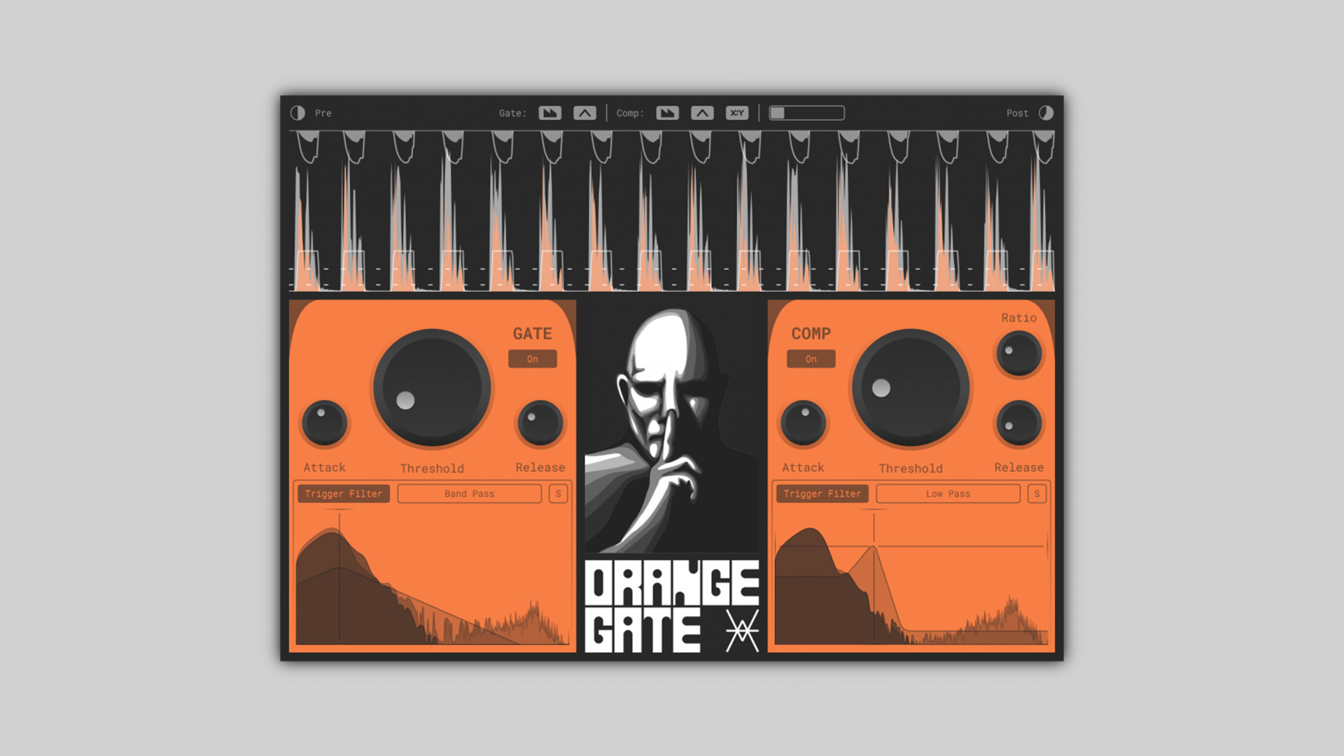 Vain Audio Releases Orange Gate Free Gating & Compressor Plugin