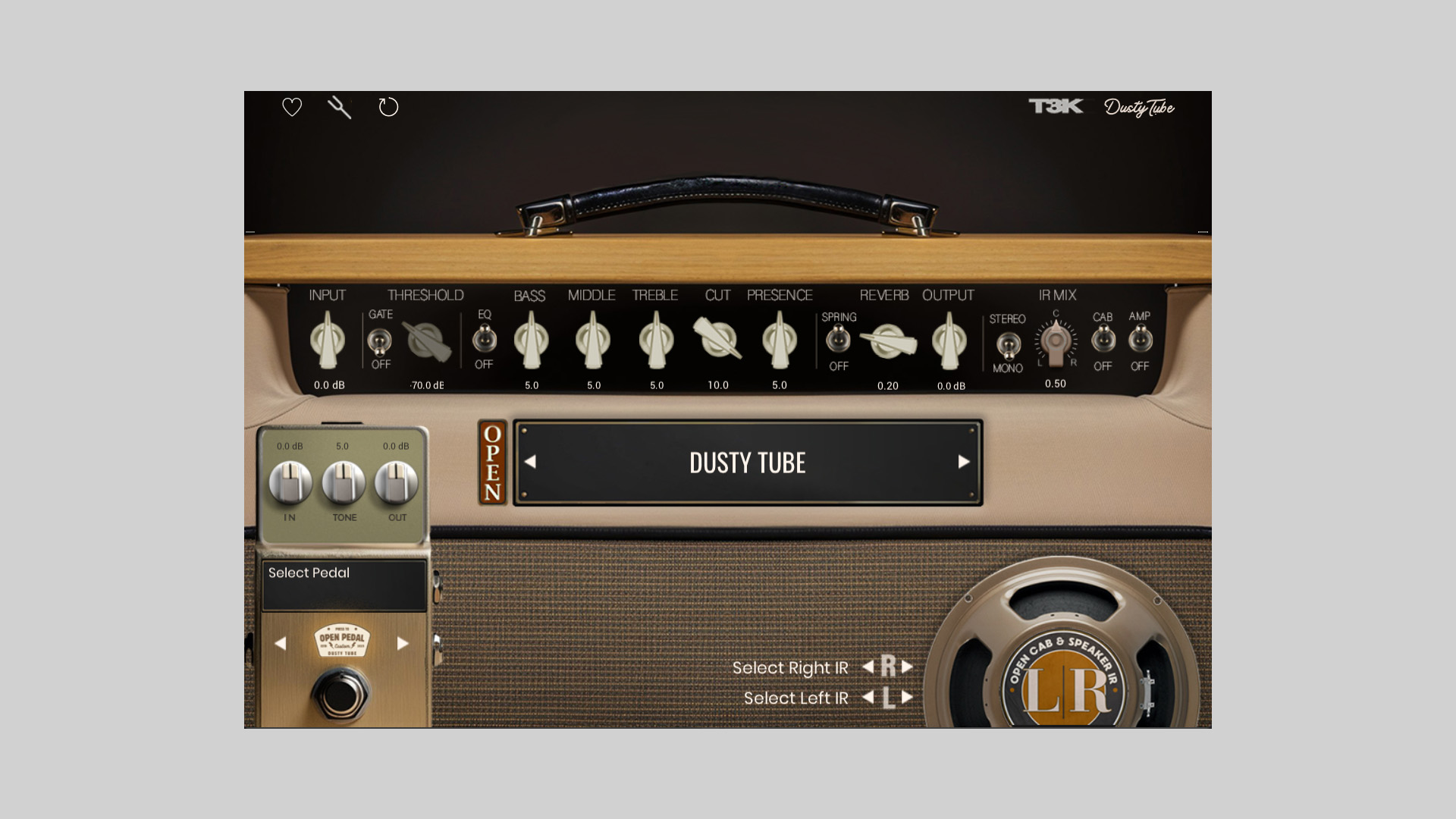 Dusty Plugins Releases Dusty Tube Free Amp Simulator Plugin