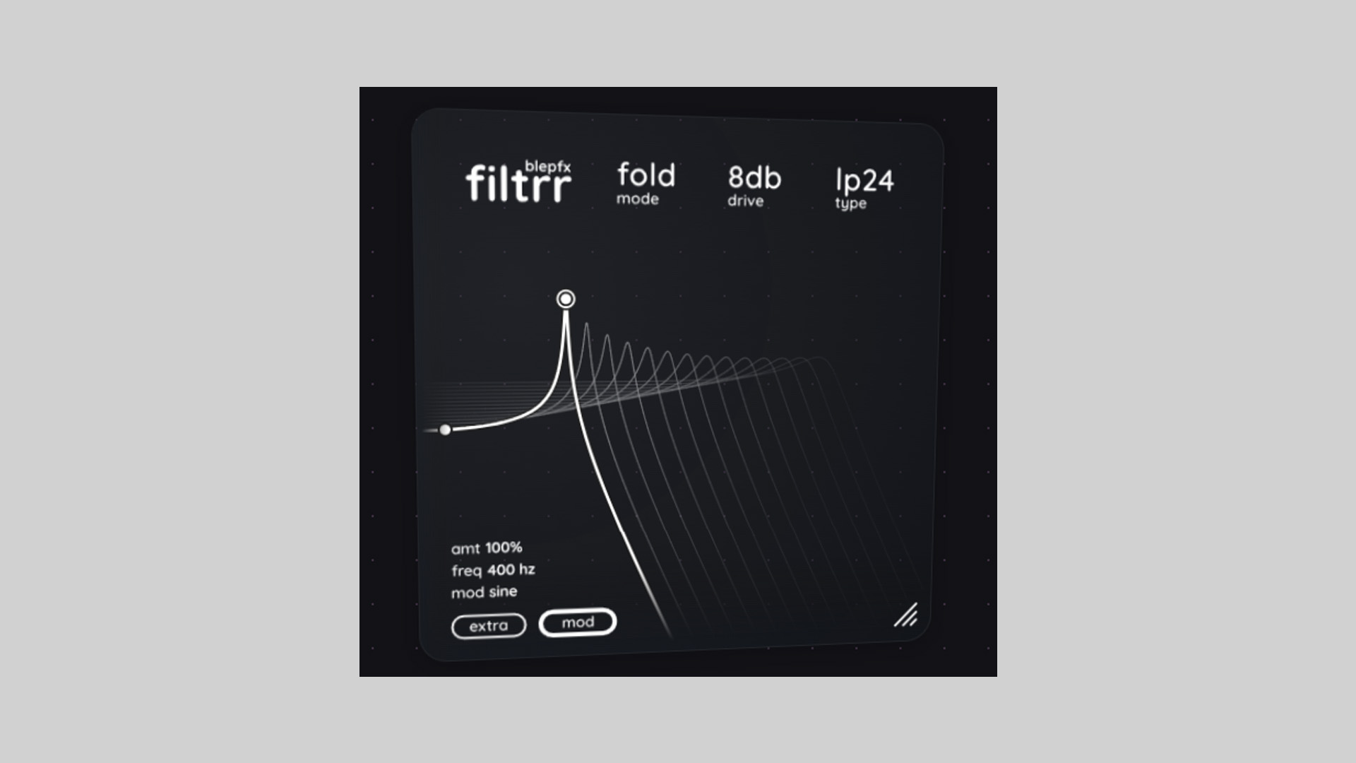 BlepFX Releases Free filtrr – Versatile Nonlinear Filter Plugin