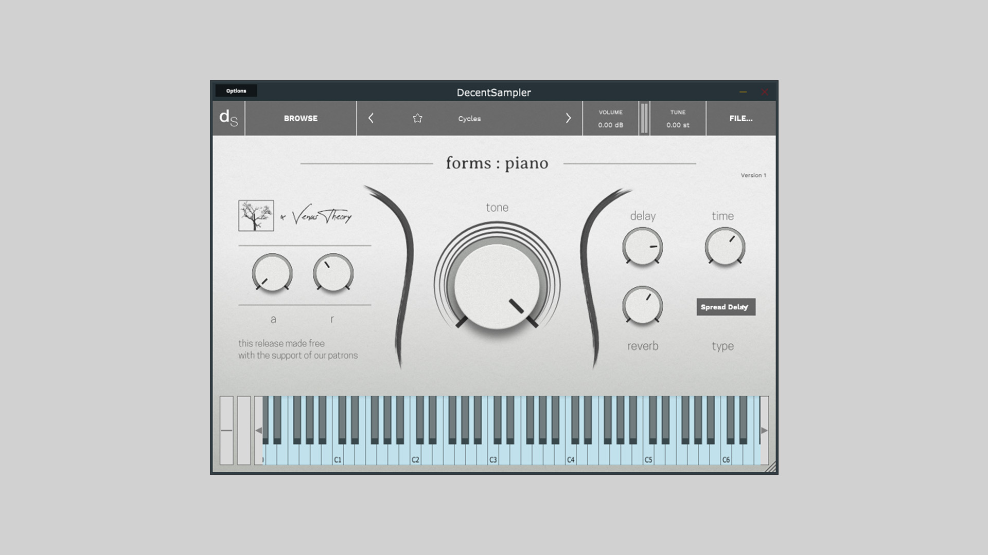 Venus Theory & Benn Jordan Release forms:piano for Free