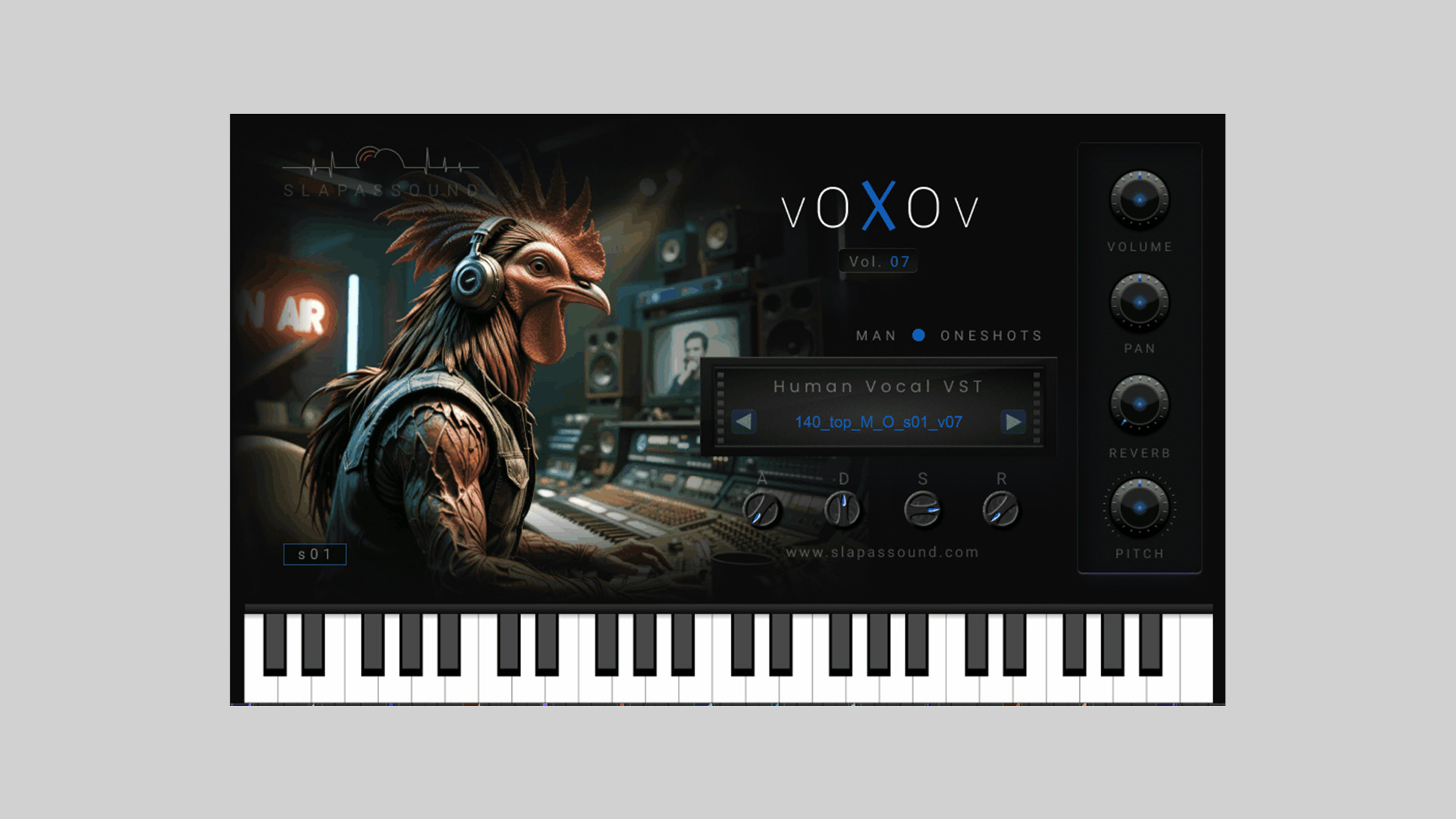 SlapAsSound Releases VoXoV Vol.07 – Free Vocal VST (Limited Time)