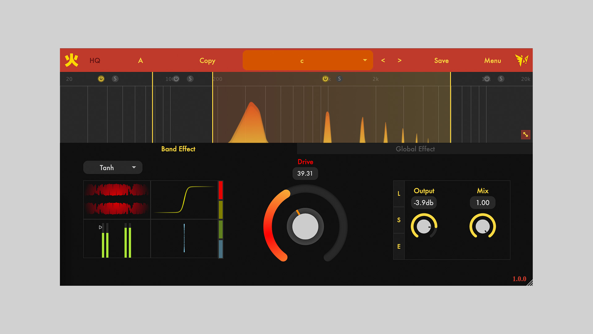 Free Multiband Distortion Plugin Fire Updated to Version 1.0.2