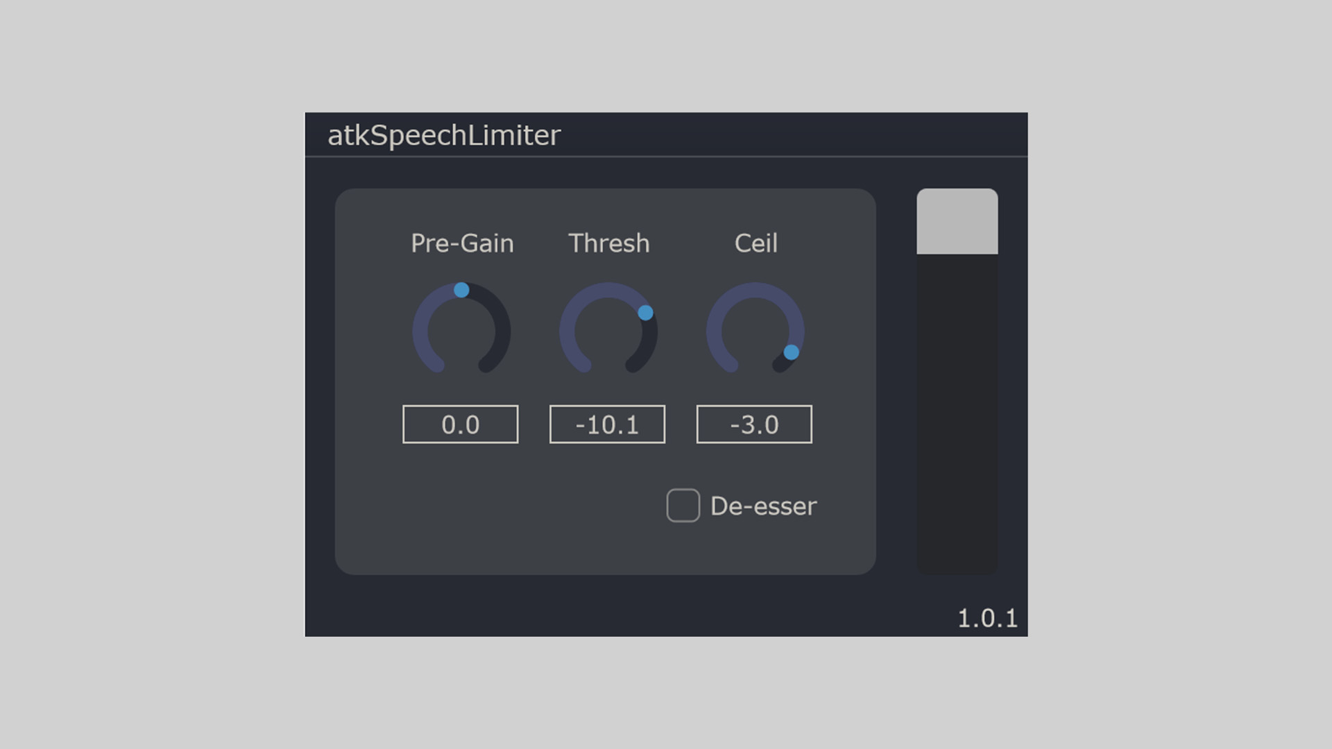 atkAudio Releases atkSpeechLimiter Free Voice-Focused Limiter Plugin