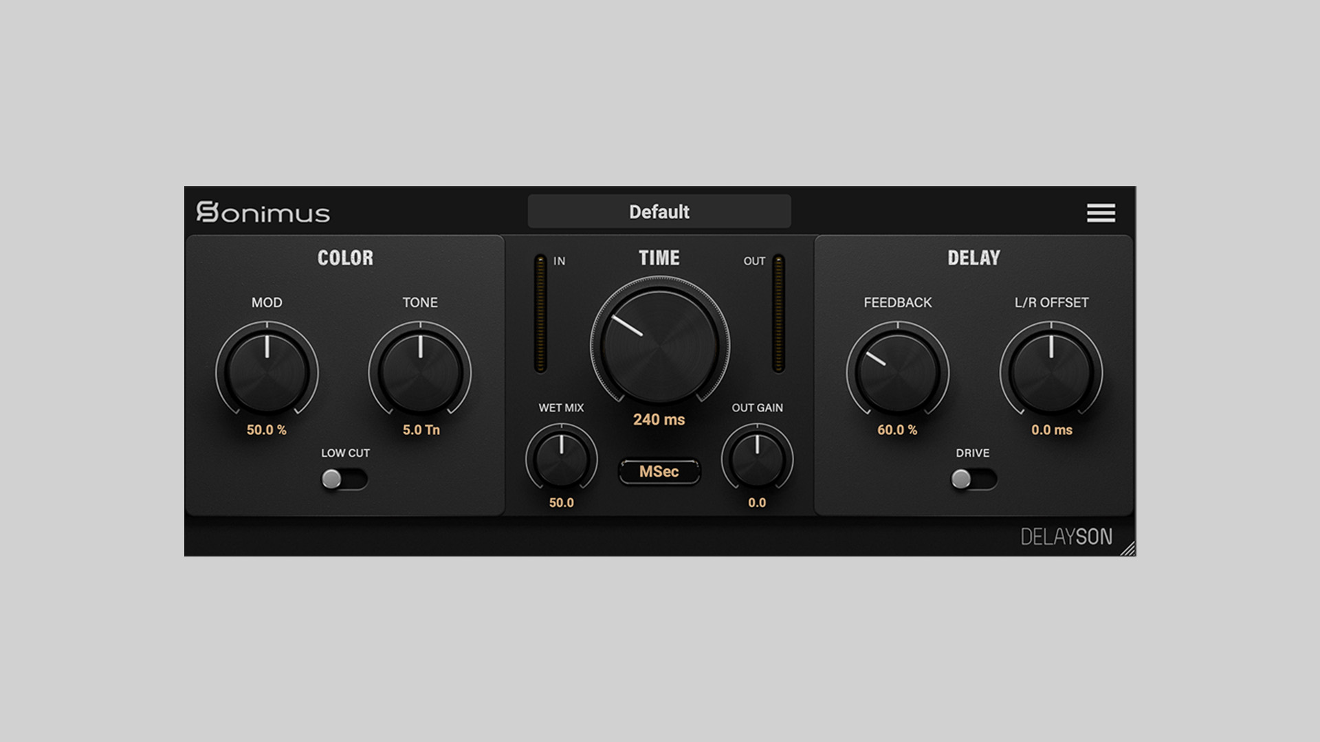 Sonimus Releases DelaySon Free Tape Delay Plugin with Vintage Character