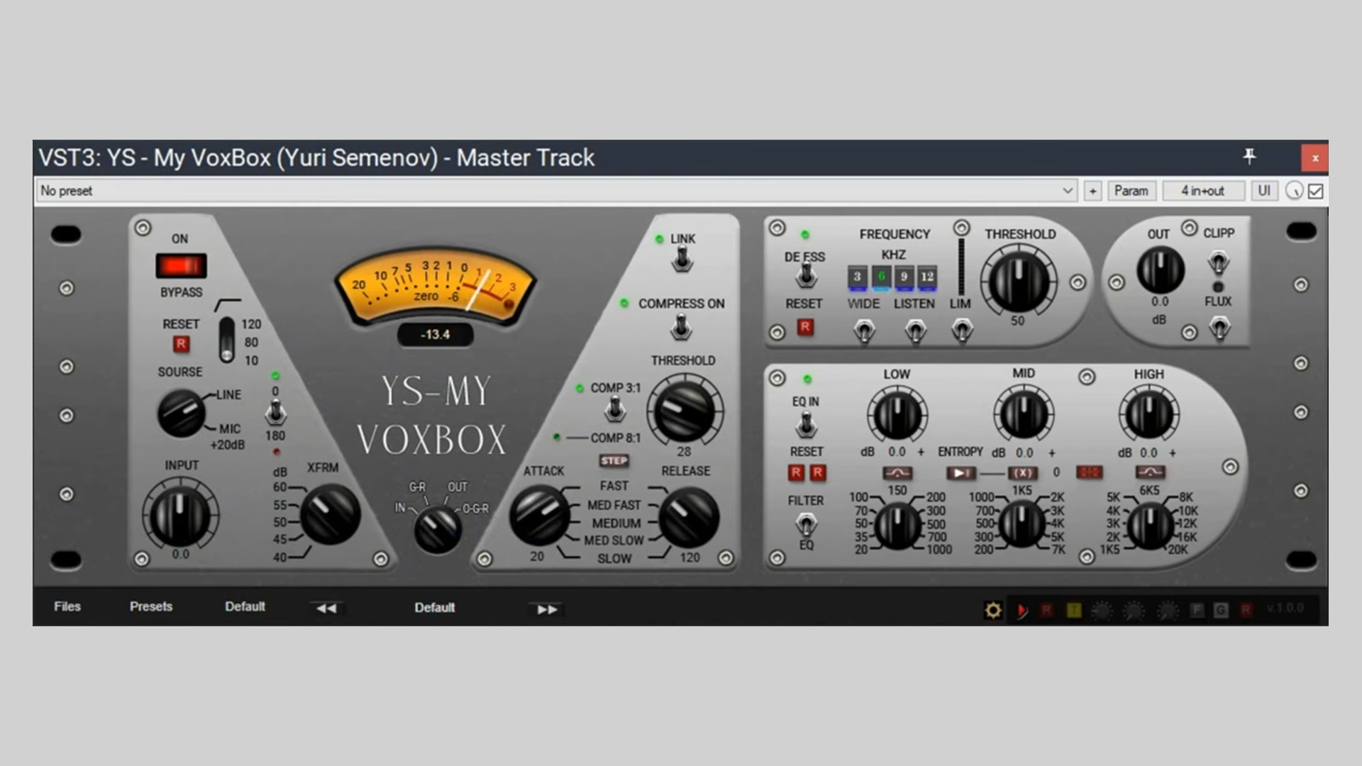 Yury Semyonov Releases YS – MY VoxBox Free Vocal Mixing Plugin