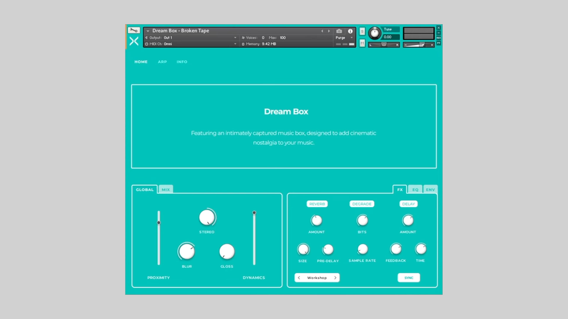 Sonixinema Releases Dream Box Free Kontakt Player Instrument