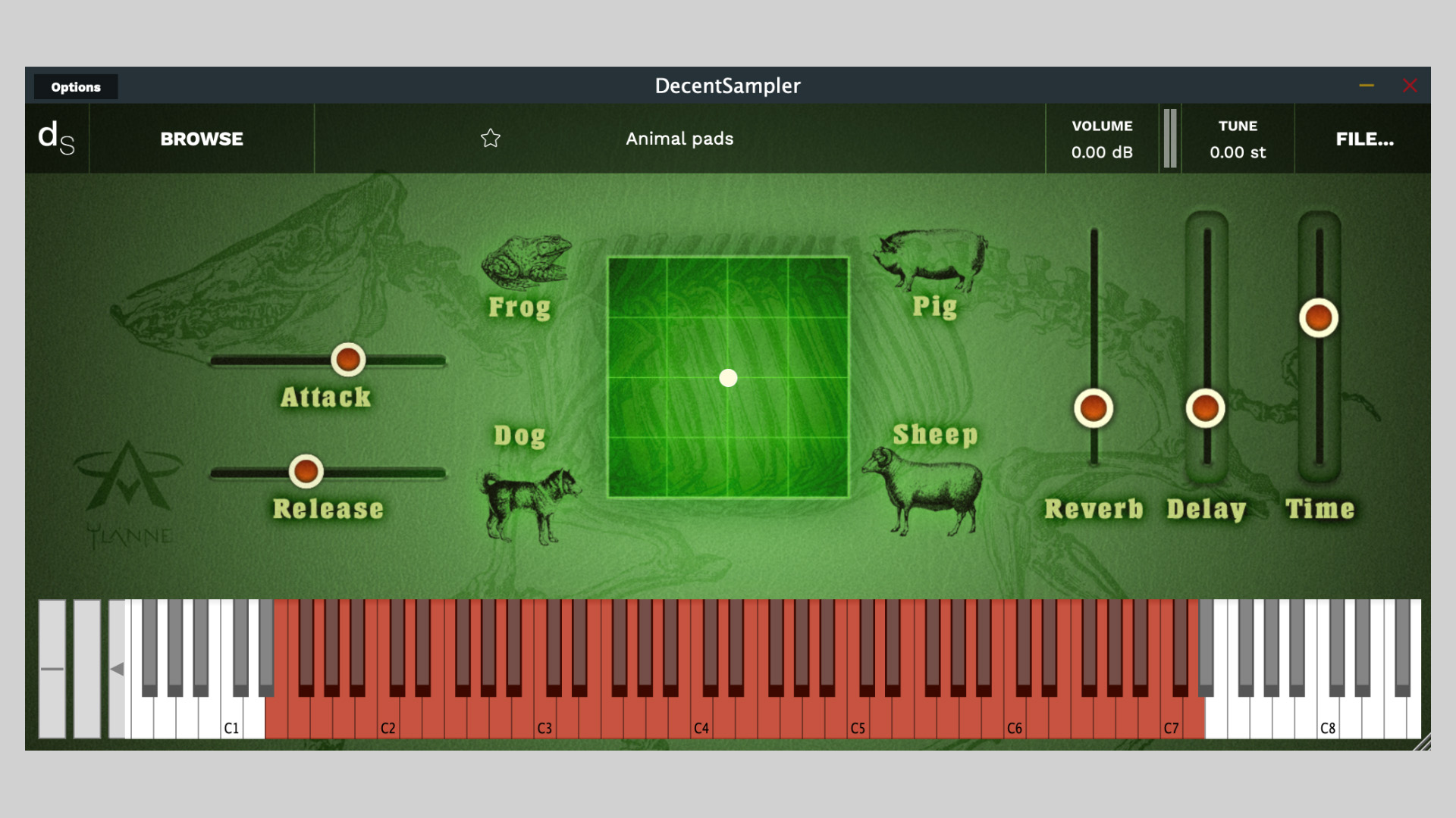 Joonas Ylänne Releases Animal Pads Free Decent Sampler Instrument