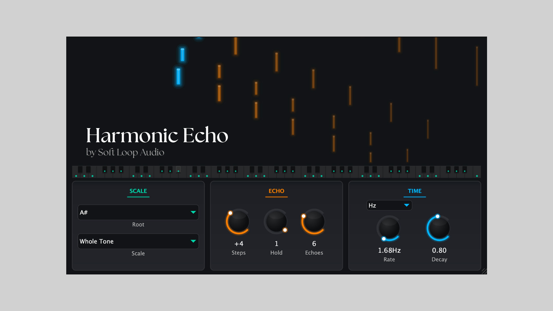 Soft Loop Audio Releases Harmonic Echo Free Generative MIDI Delay Plugin (Beta)