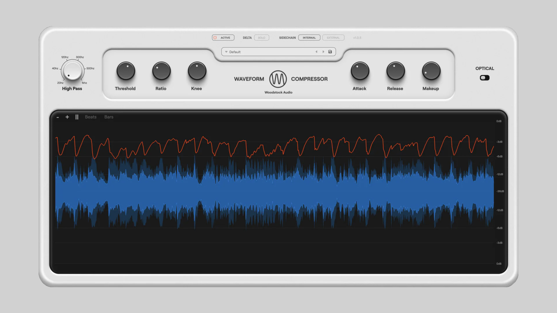 Woodstock Audio Releases Free Waveform Compressor Plugin