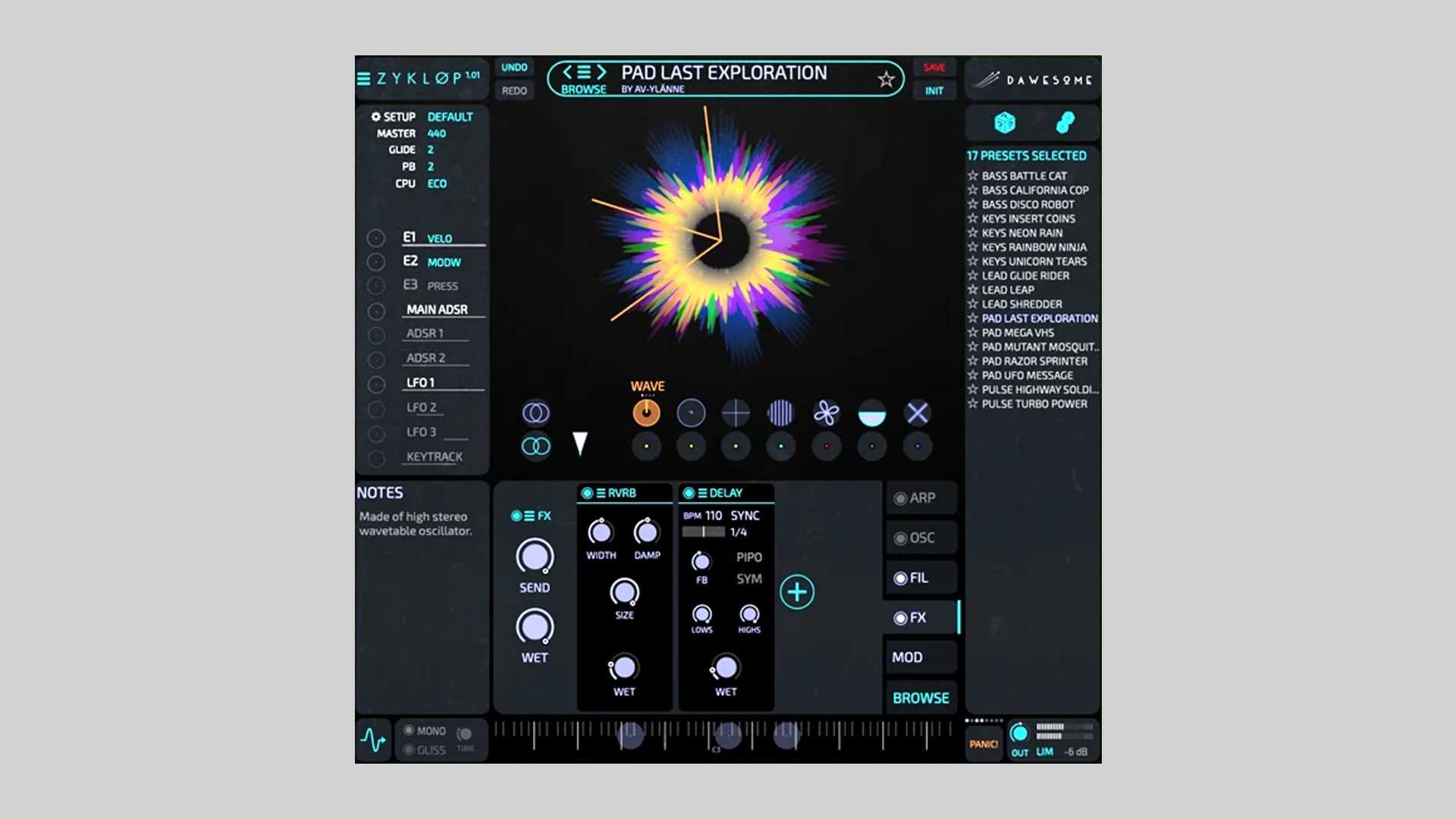 AV-Ylänne Releases C-Cassette Synths Free Zyklop Presets Pack