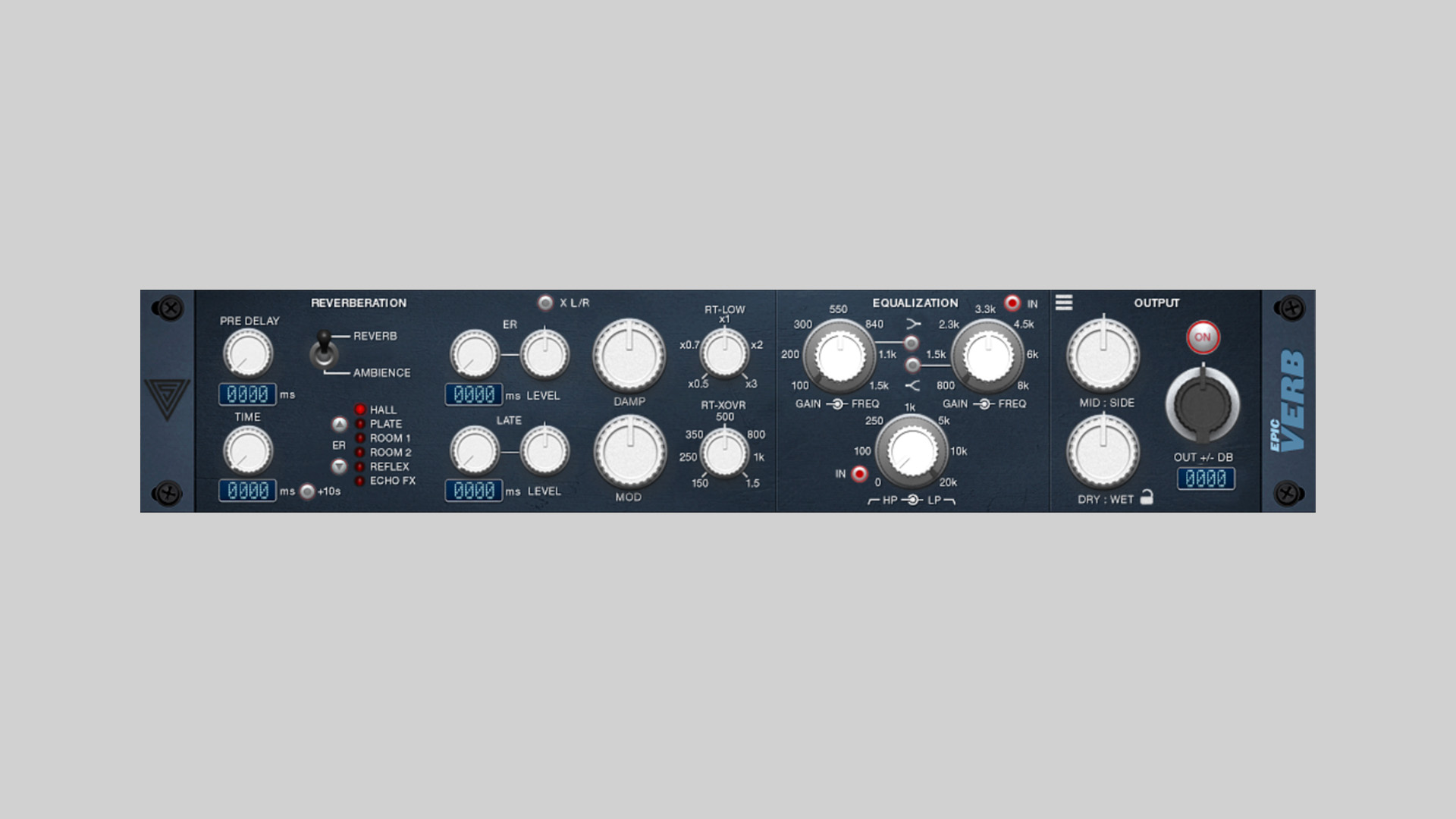 Variety of Sound Releases epicVerb mkII Free Reverb VST Plugin