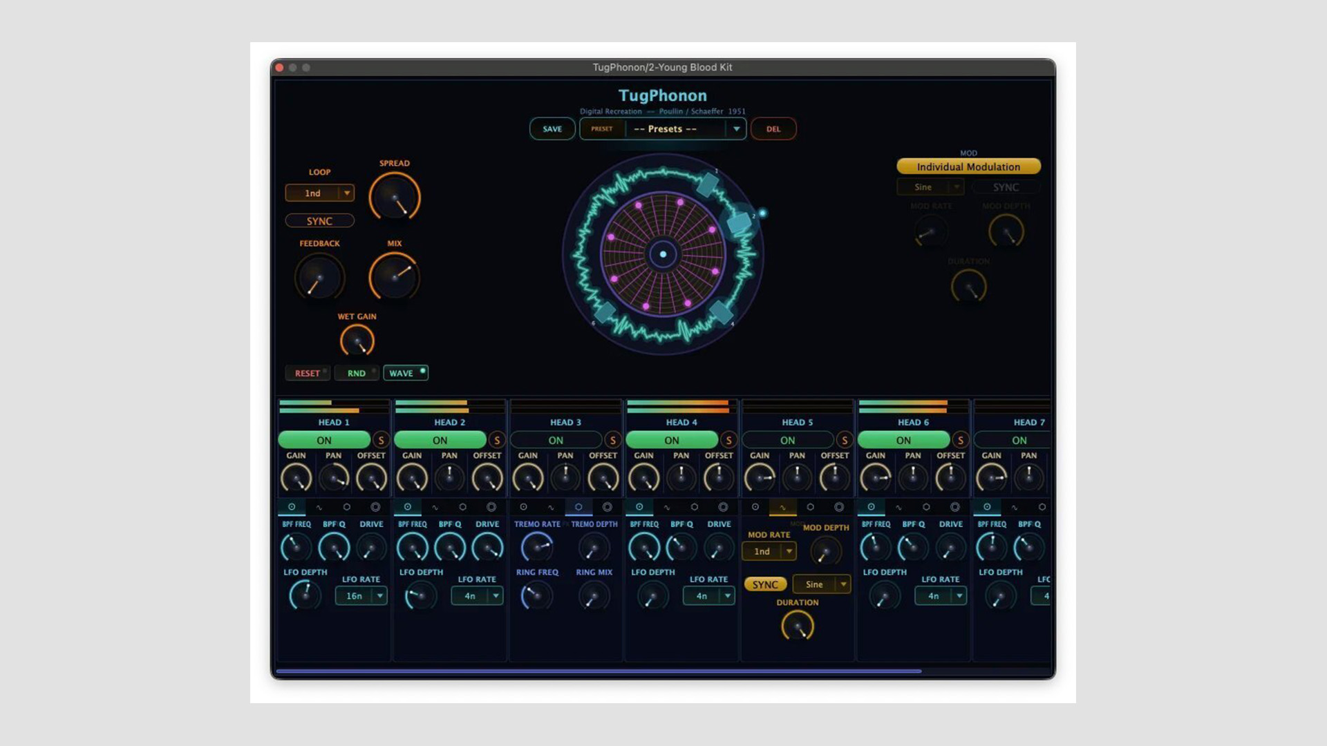 Tuğrul Akyüz Releases Free TugPhonon Vintage Rotating Tape Delay Plugin